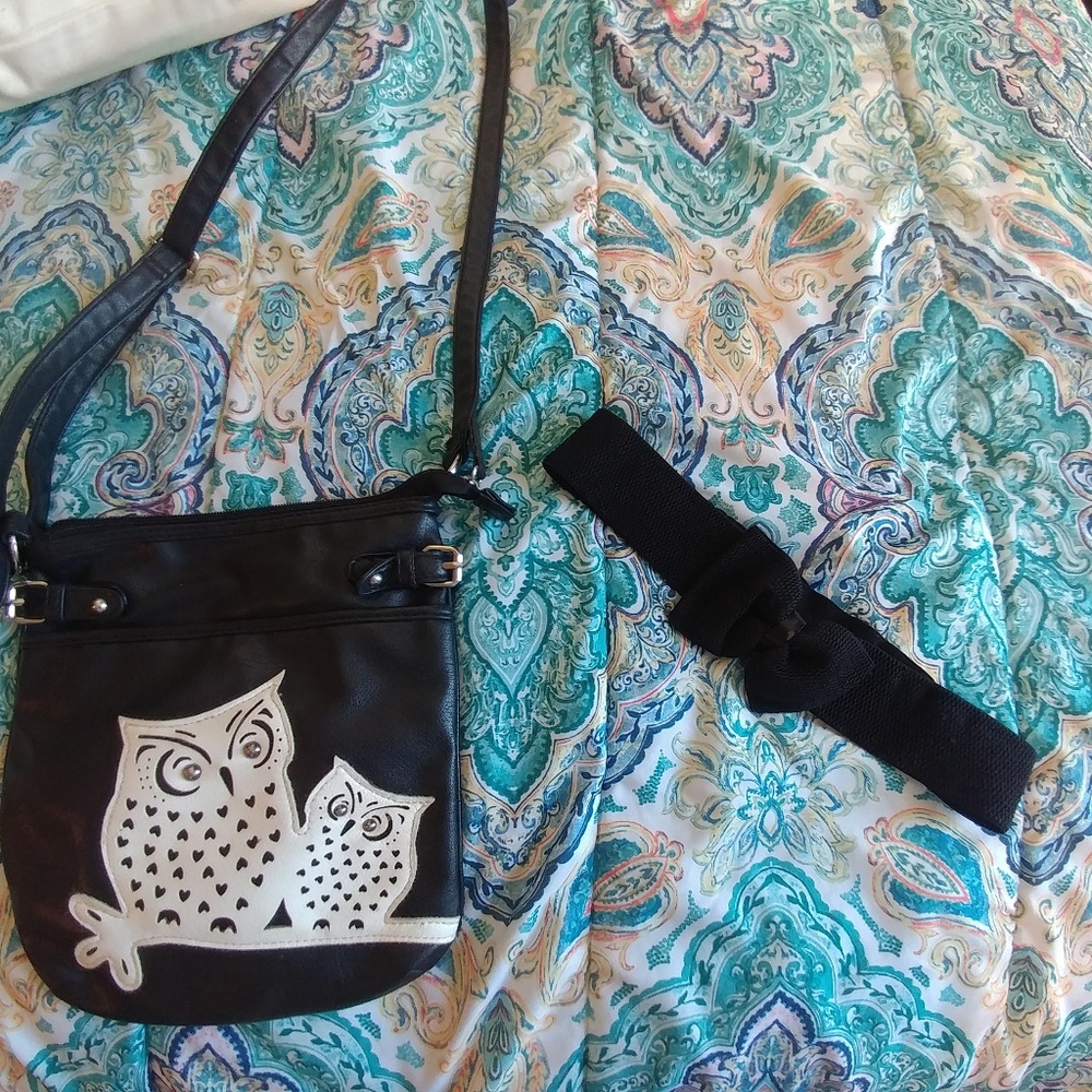 Dress belt and purse